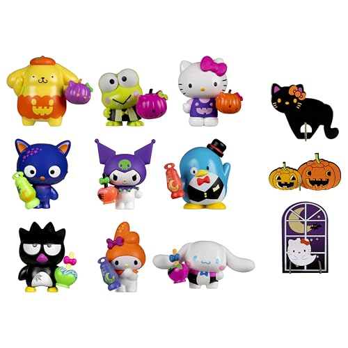 Jazwares Hello Kitty figure in countdown, ideal for daily Halloween storytelling.