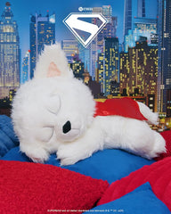 Jazwares Krypto Plush ears and cape highlight the character's iconic look.