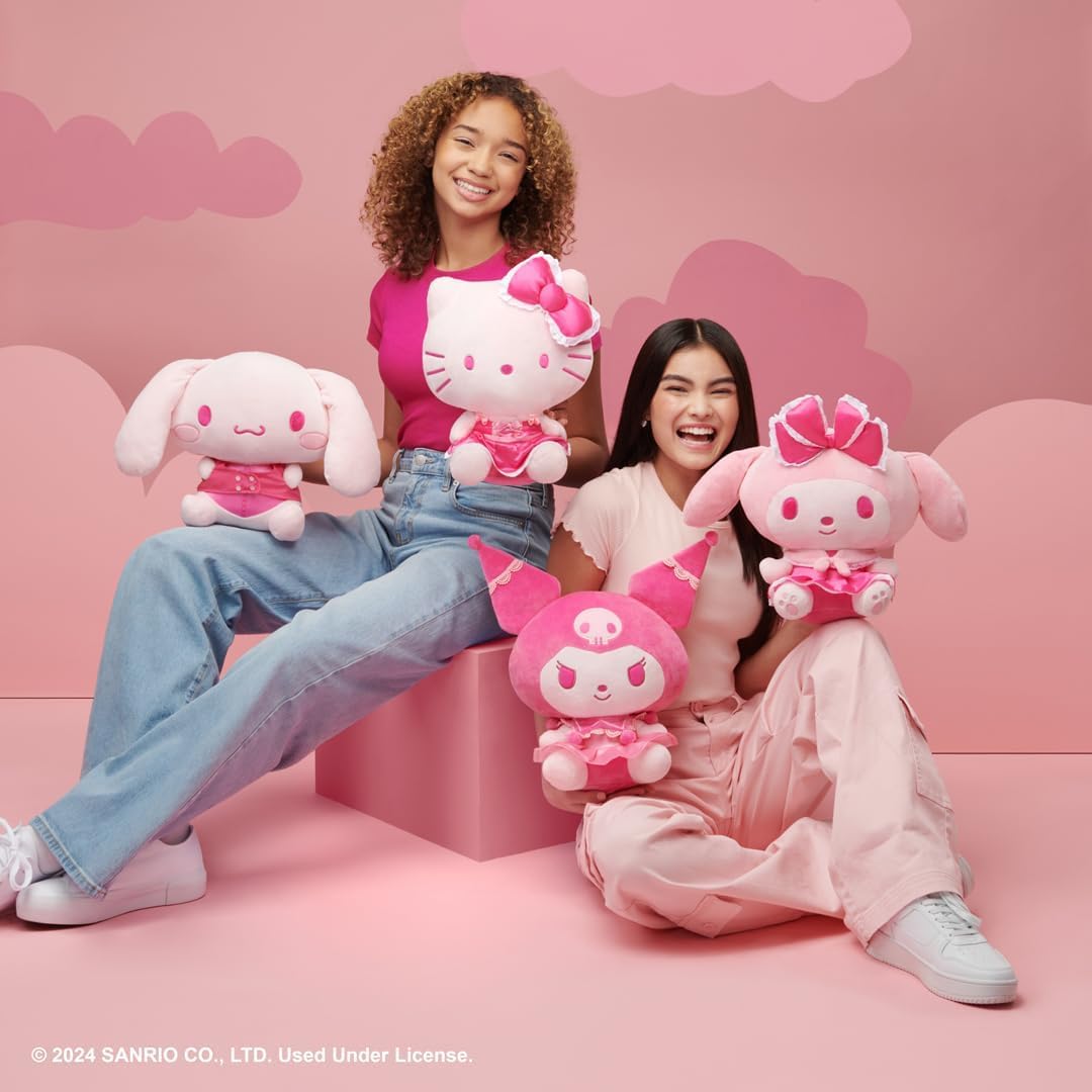 Official Jazwares Sanrio plush for fans and display.