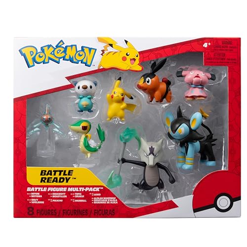 Jazwares Tepig 2-inch figure from the Battle Figure 8 Pack for imaginative battles.