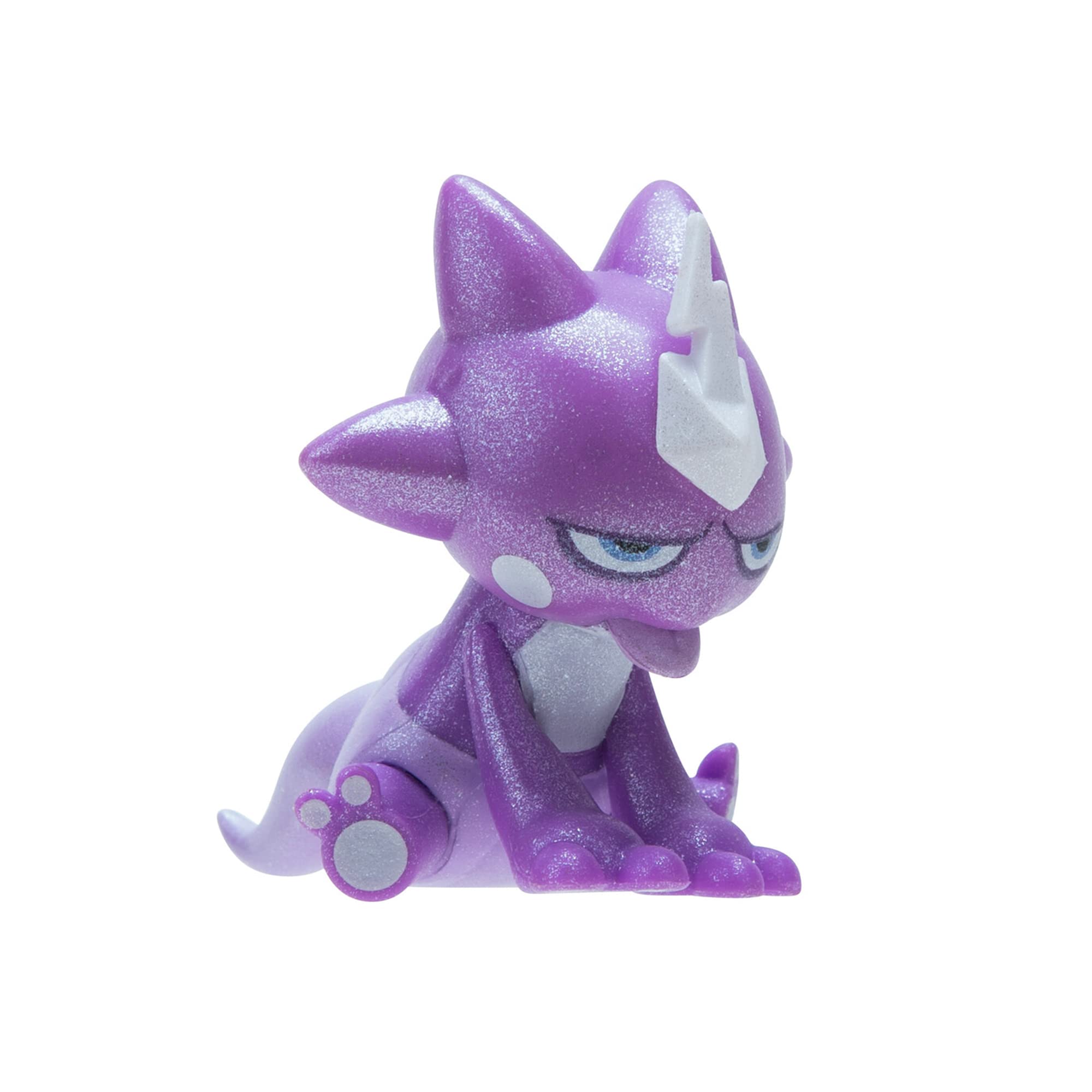 Toxtricity 3-inch figure by Jazwares with movable joints for action poses.