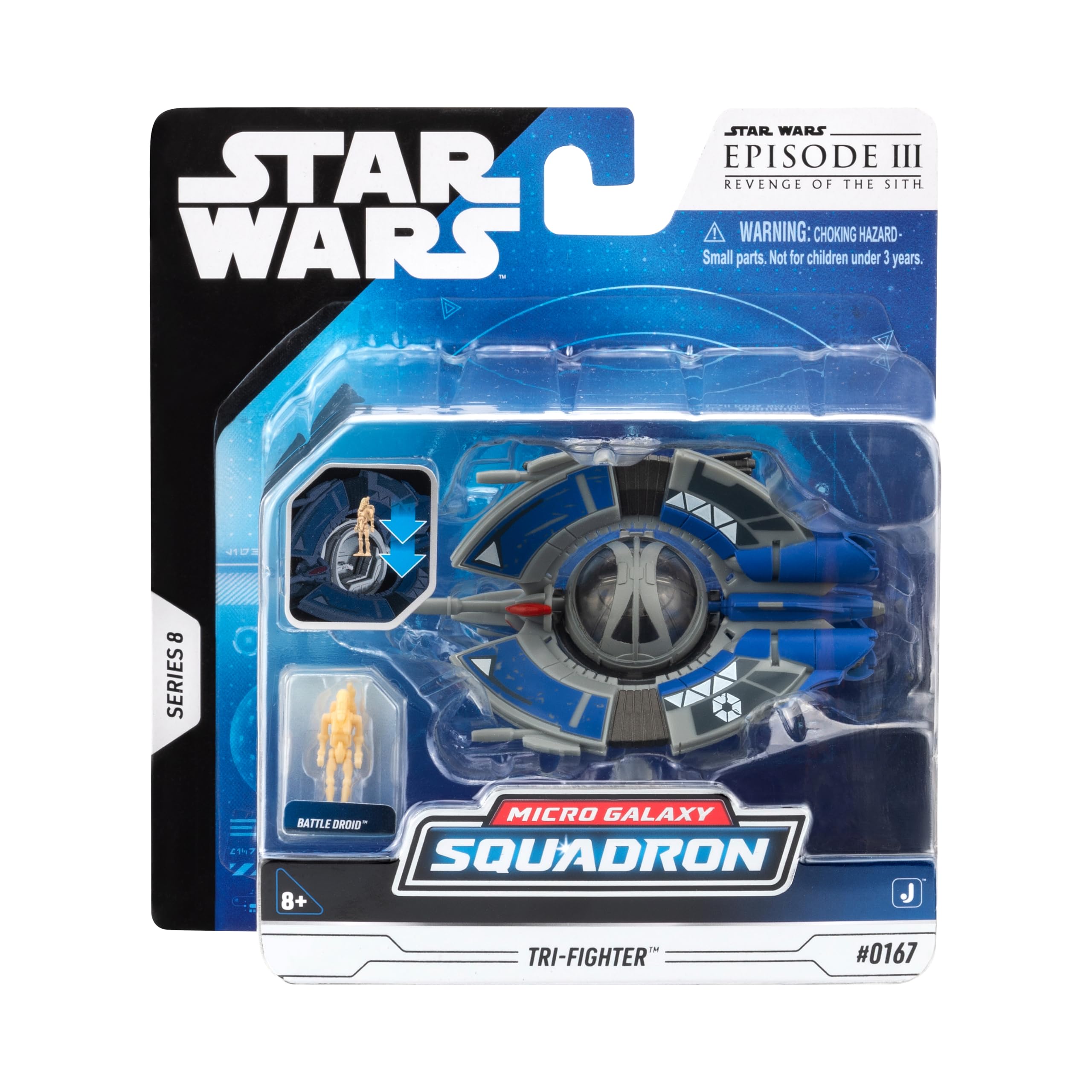 Jazwares Bloodfin Speeder with Darth Maul hologram for collectible display