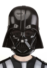 Jazwares Star Wars Darth Vader mask, front view for authentic kids costume.
