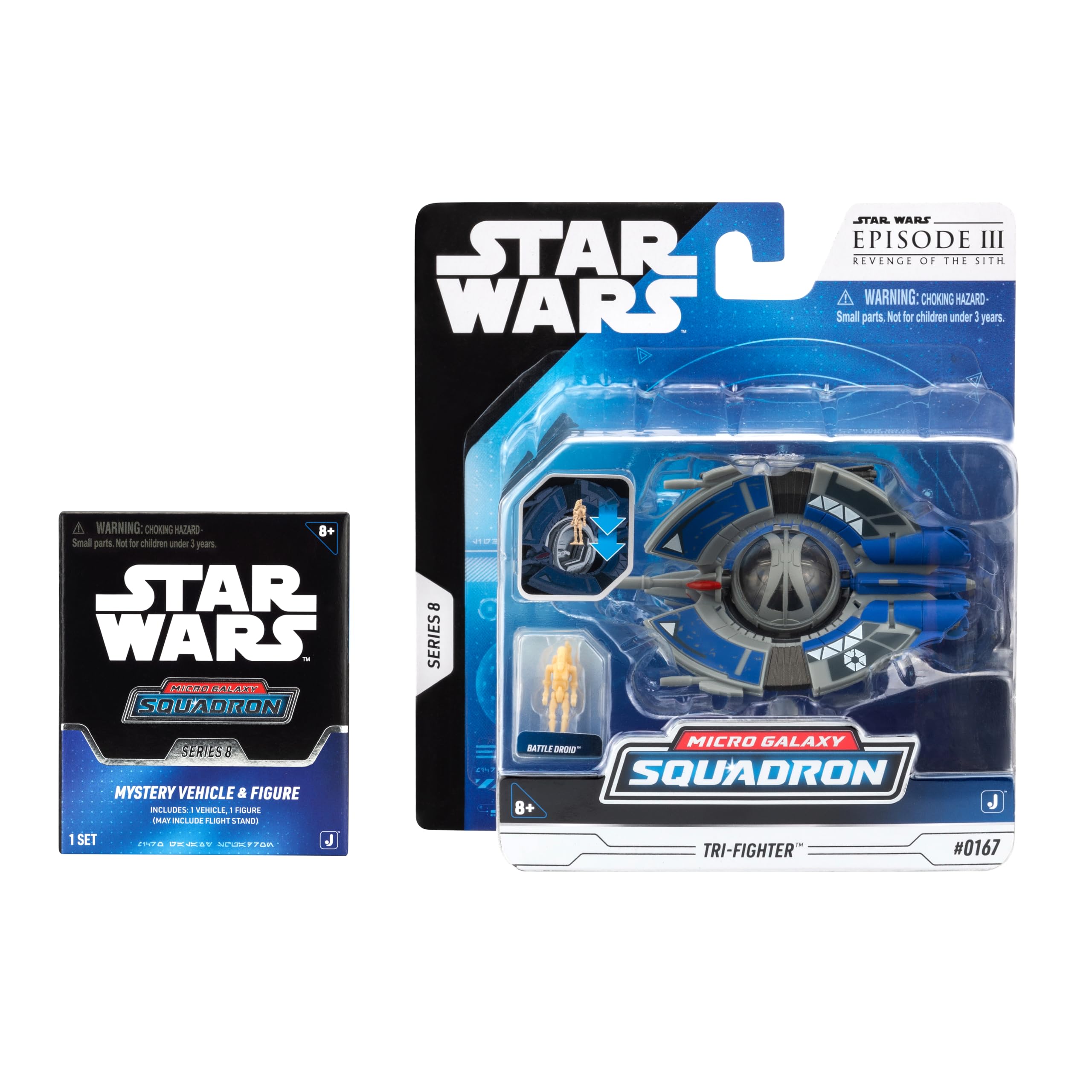 Jazwares Star Wars Droid Tri-Fighter Mystery Bundle enhances fleet display and play