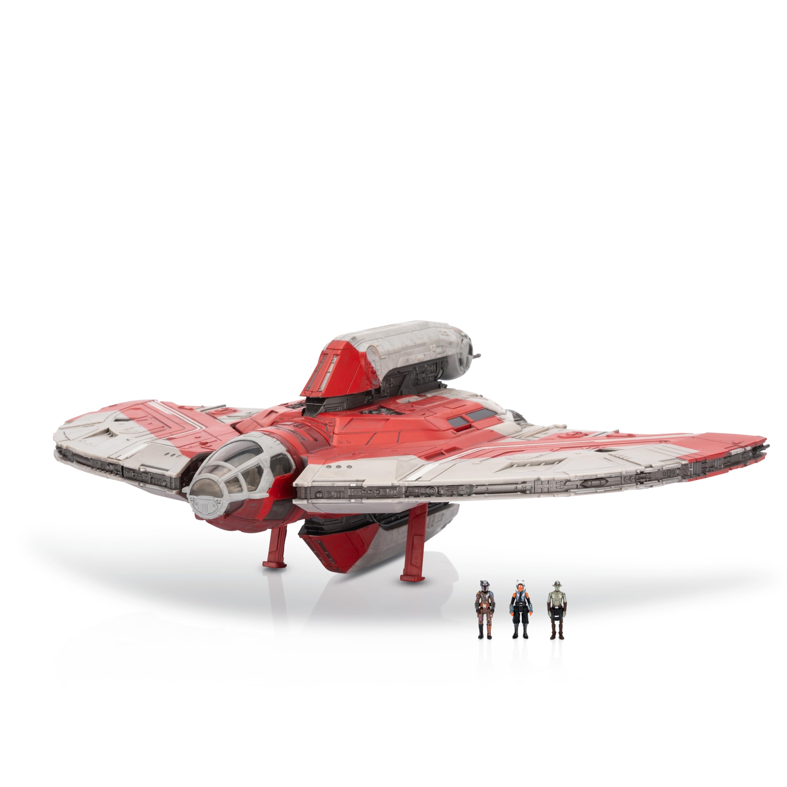 Jazwares Ahsoka Tano T-6 Shuttle with opening cockpit for immersive play