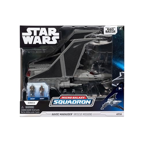 Jazwares Star Wars Micro Galaxy Havoc Marauder folding wings for dynamic poses