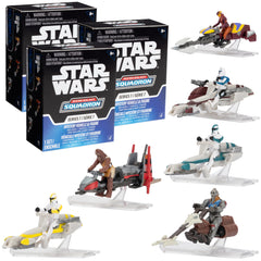 Jazwares Star Wars Micro Galaxy Scout Durge Speeder with Durge for display and play