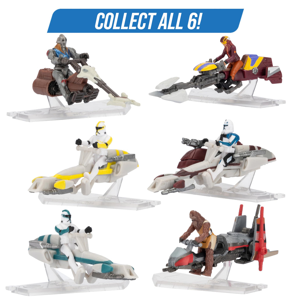 Jazwares Star Wars Micro Galaxy Scout Sabine Speeder with Wren for creative play