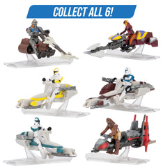 Jazwares Star Wars Micro Galaxy Scout Sabine Speeder with Wren for creative play