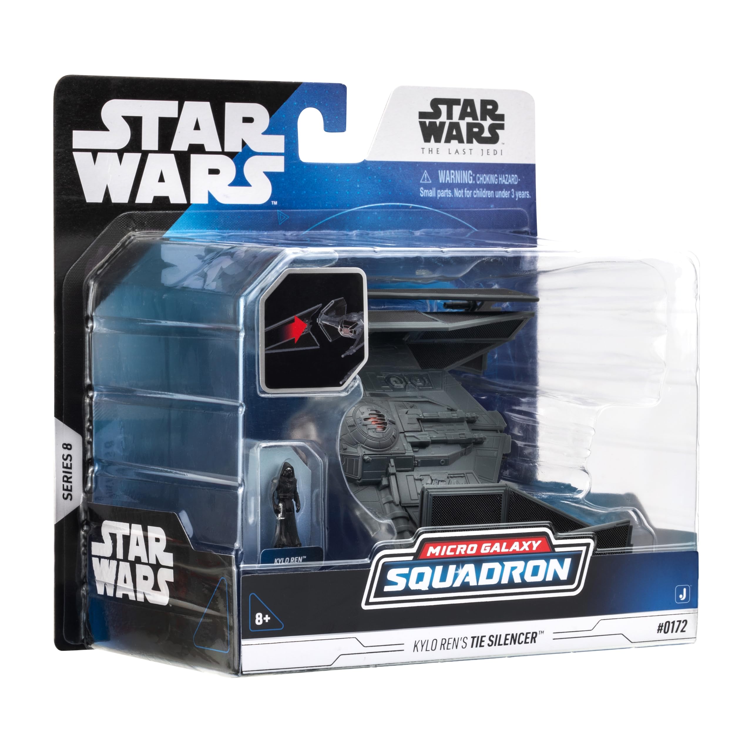 Jazwares Star Wars Micro Galaxy TIE Silencer authentic film details on model