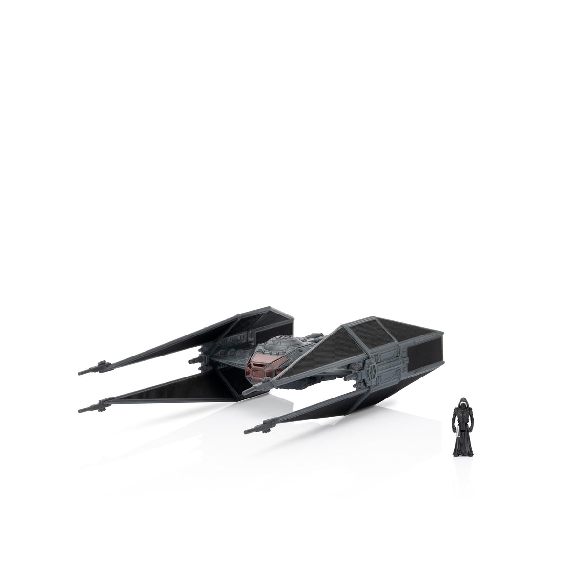 Jazwares Star Wars Micro Galaxy TIE Silencer with opening cockpit for interactive play