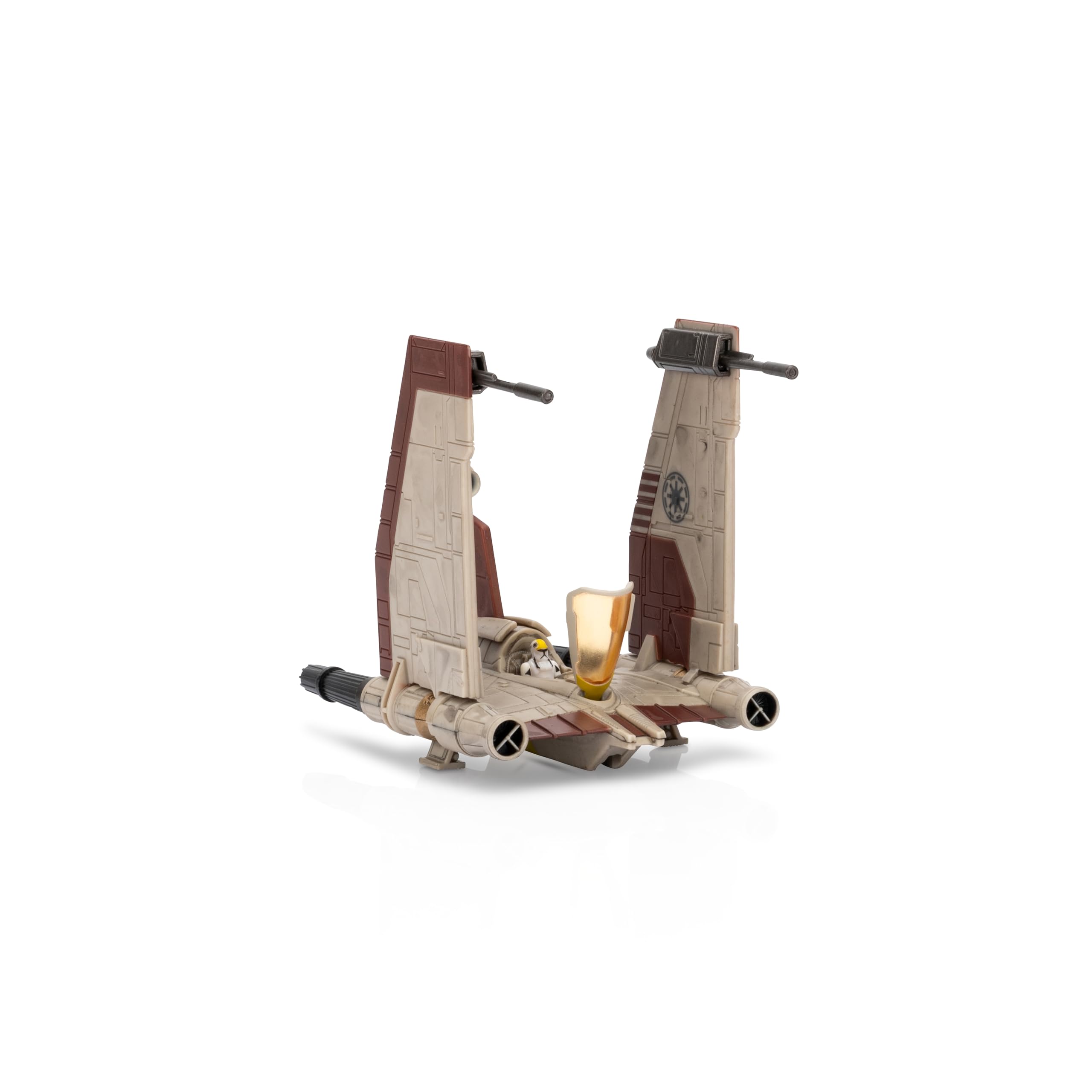 Jazwares Star Wars Micro Galaxy V-19 Torrent micro figure included for display