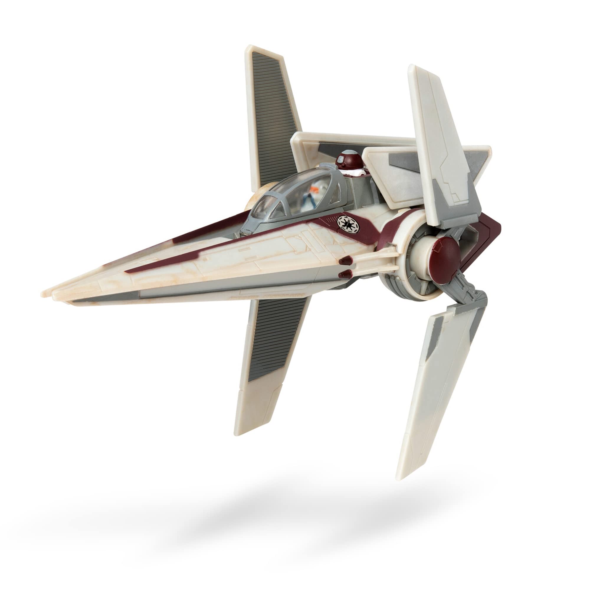 Jazwares Star Wars Micro Galaxy V-Wing with astromech socket for customization