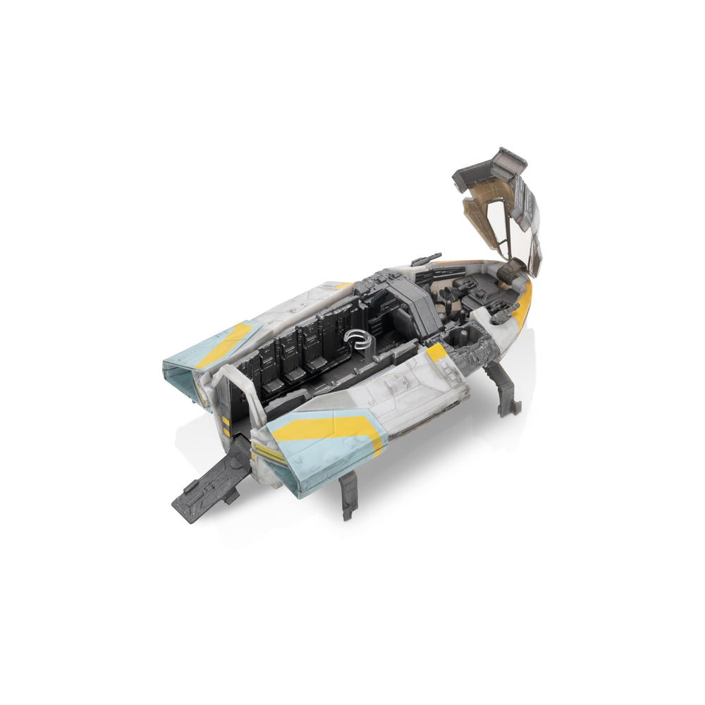 Jazwares Phantom II cross docking with the Ghost enables expanded battle scenarios.