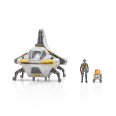 Jazwares STAR WARS Phantom II opens its cockpit for quick, immersive space play sessions.