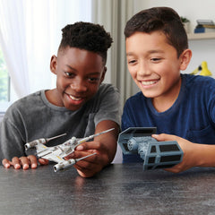 TIE Bomber display-ready packaging from Jazwares for premium presentation.