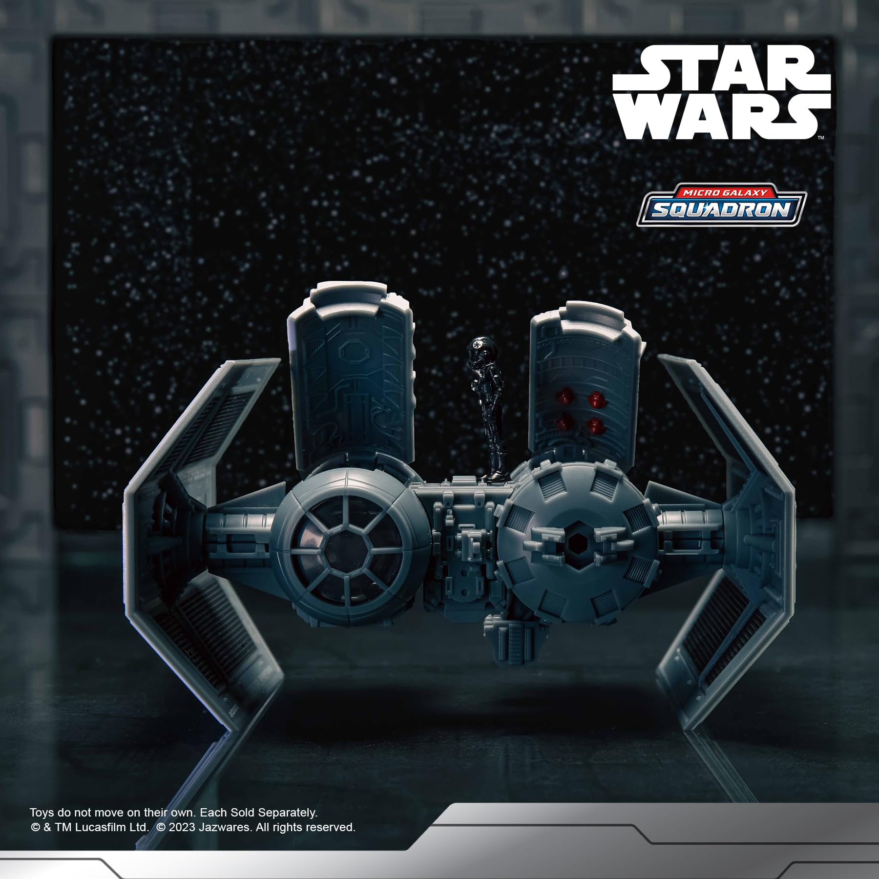 Five-inch Star Wars model by Jazwares fits shelves and imaginative play.