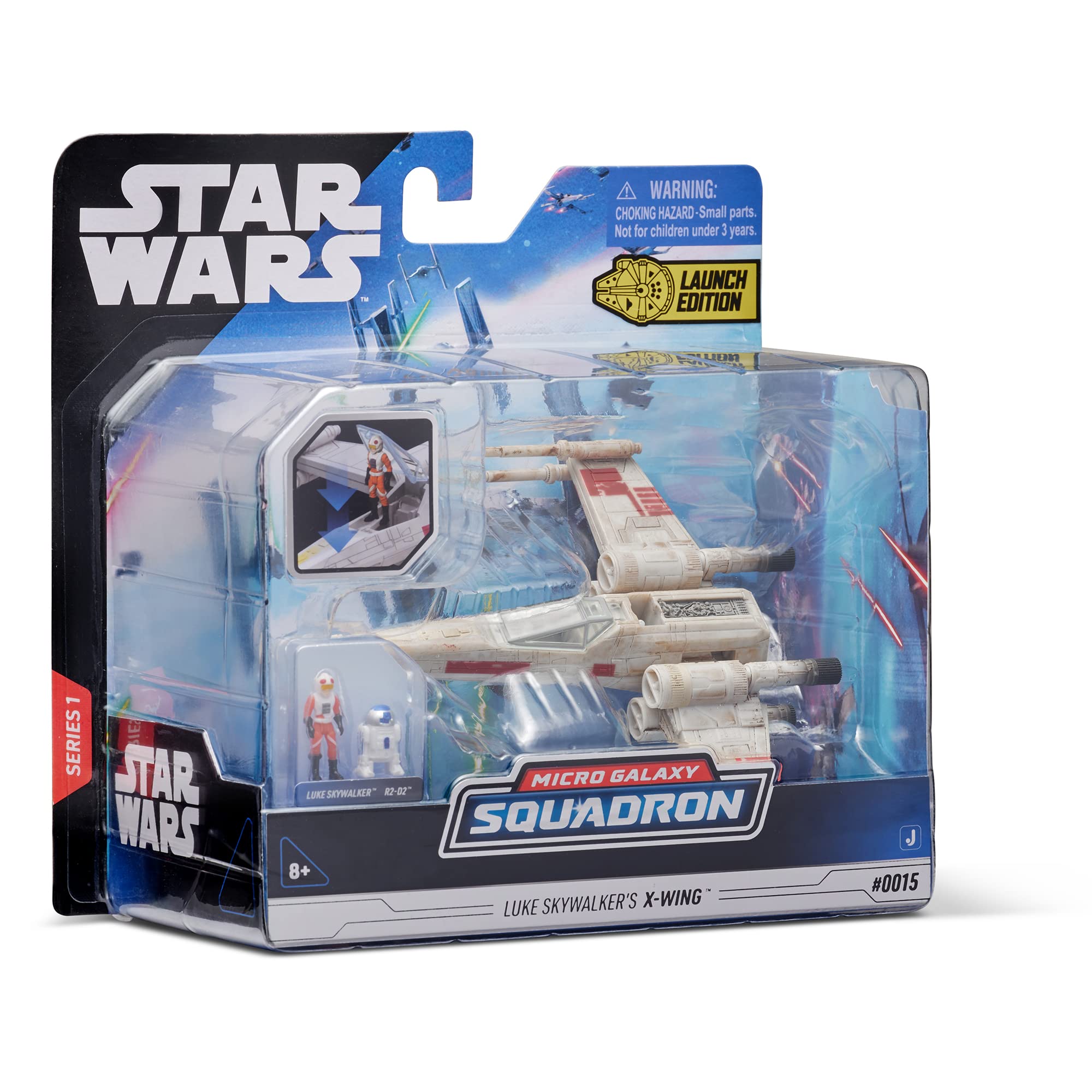 5-inch scale X-Wing with authentic details for lifelike display