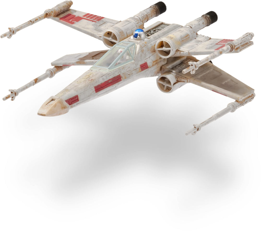 X-Wing opening S-foils for dynamic display and action scenes