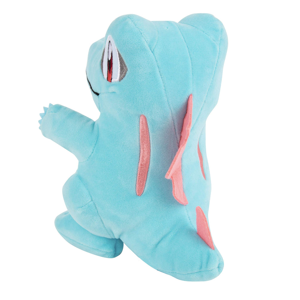 Jazwares Totodile plush packaging box, perfect gift presentation.