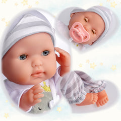 Berenguer Boutique open-eyes doll invites nurturing play.