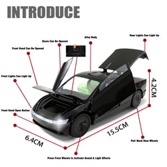 JCC taxi doors, hood, and trunk openable for interactive storytelling