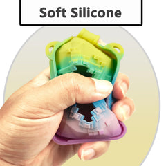 Back view shows snug fit of JCHPINE silicone cover