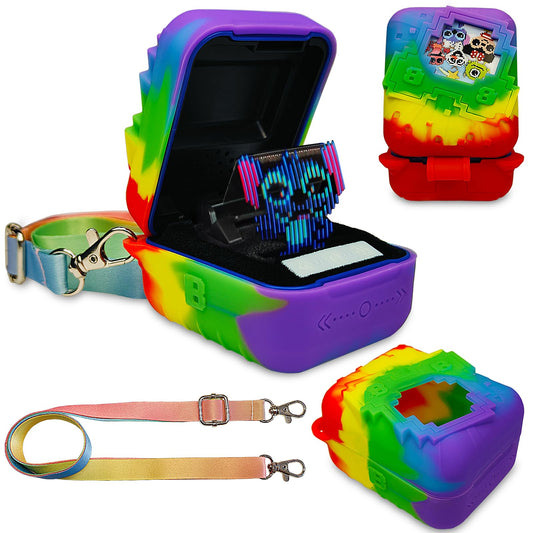 JCHPINE Bitzee Disney silicone cover protects your device from scratches and drops during play.