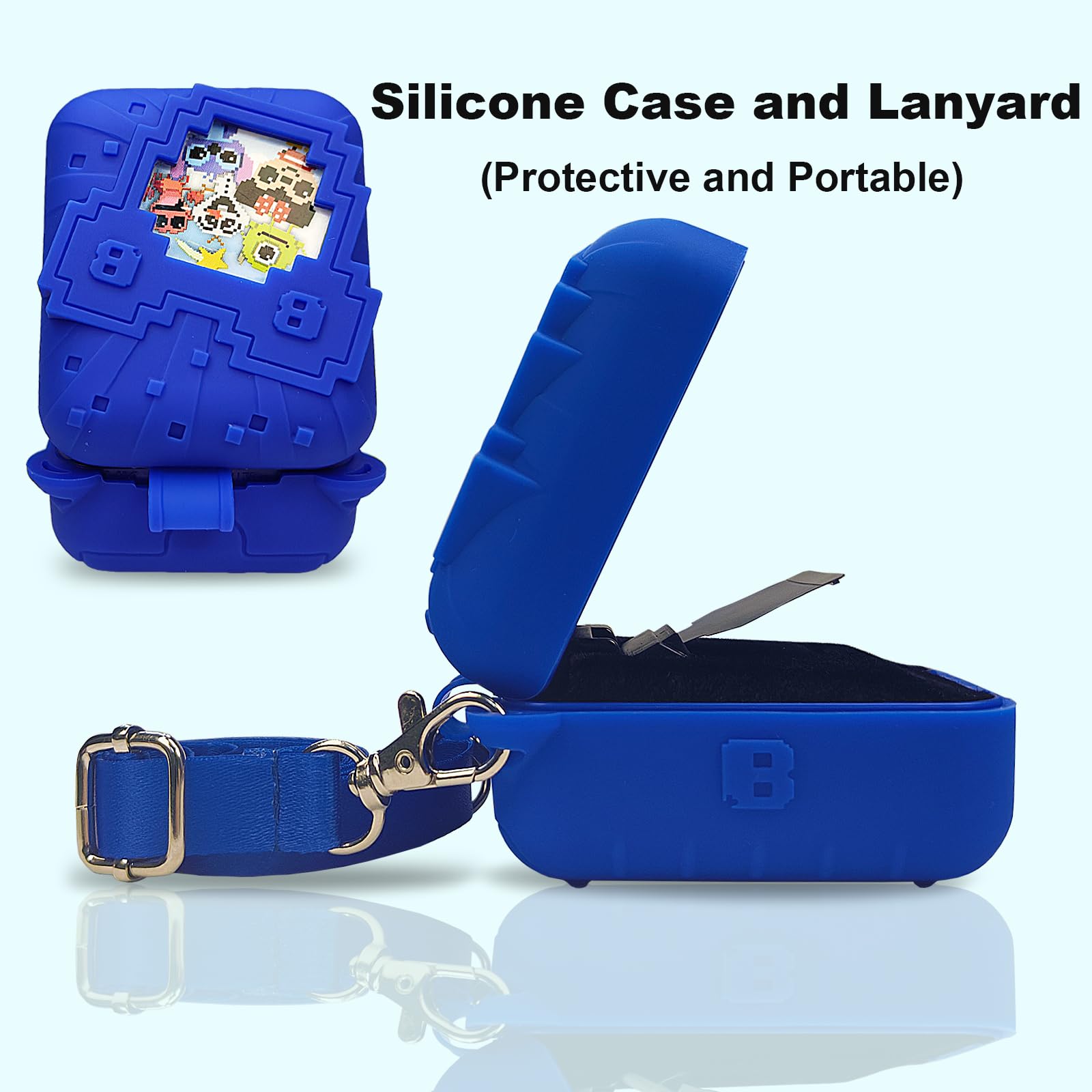 JCHPINE compact case fits Bitzee with 3.4x2.5x1.4 inch dimensions.