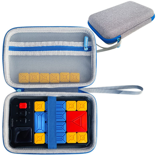 JCHPINE GiiKER Super Slide blue exterior case protects your console during travel.