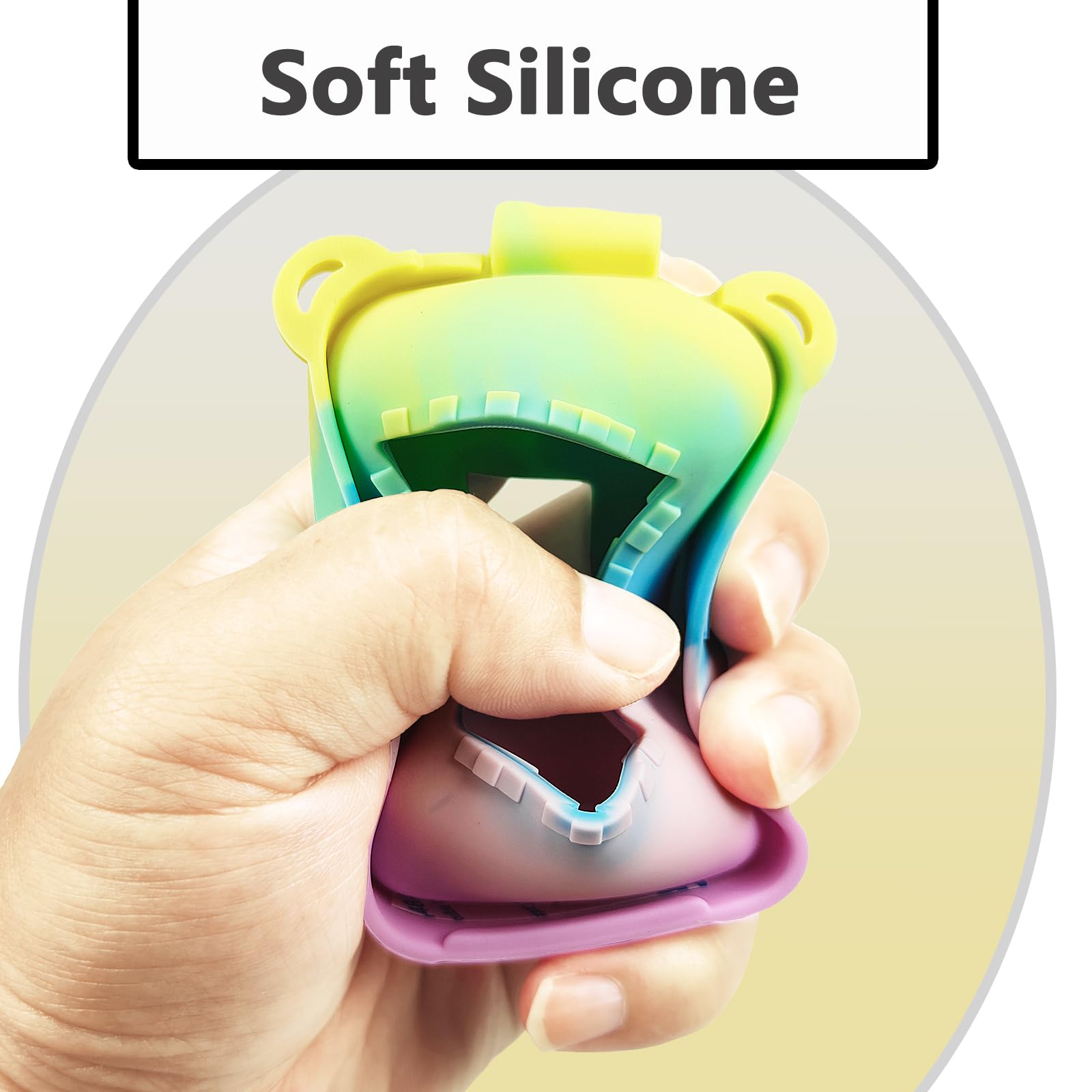 JCHPINE Bitzee cover, soft silicone texture, scratch protection during play.