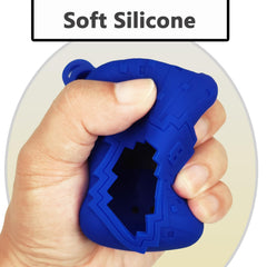 JCHPINE silicone sleeve provides better grip and portability for Bitzee Disney blue.