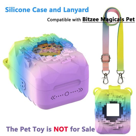 Soft silicone skin for Bitzee Magicals offers a comfortable grip