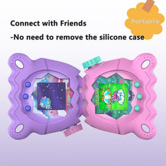 JCHPINE Tamagotchi Paradise soft silicone texture feels pleasant to touch during play.