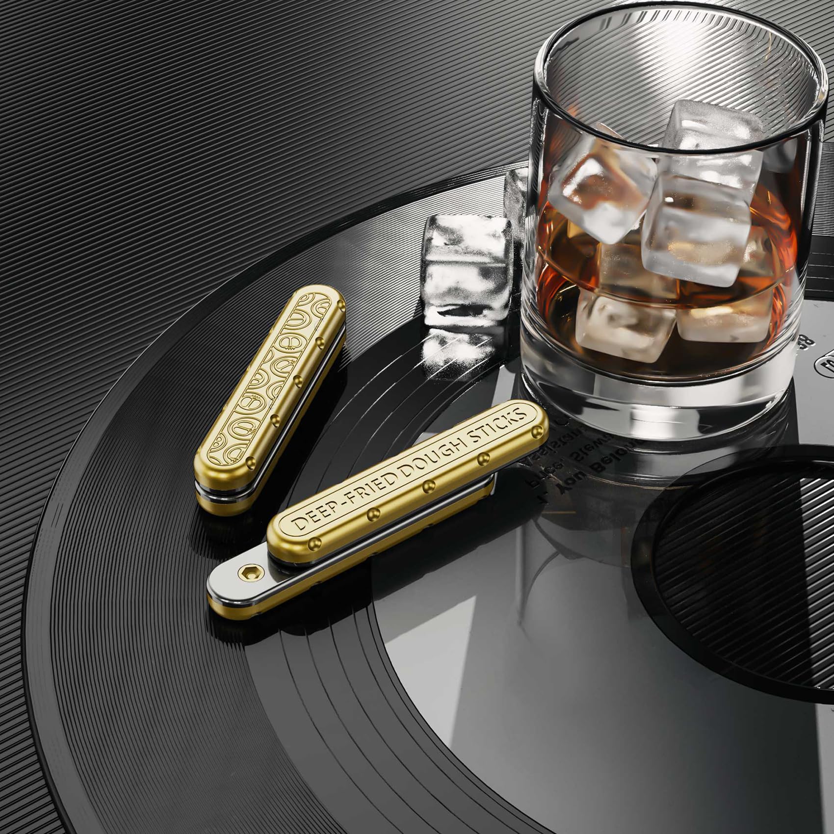 JC JIUCHUANG bronze slider offers tactile engagement for stress-relief.