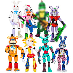 Jcnvcmc Five Night figures glow for dramatic display and play.