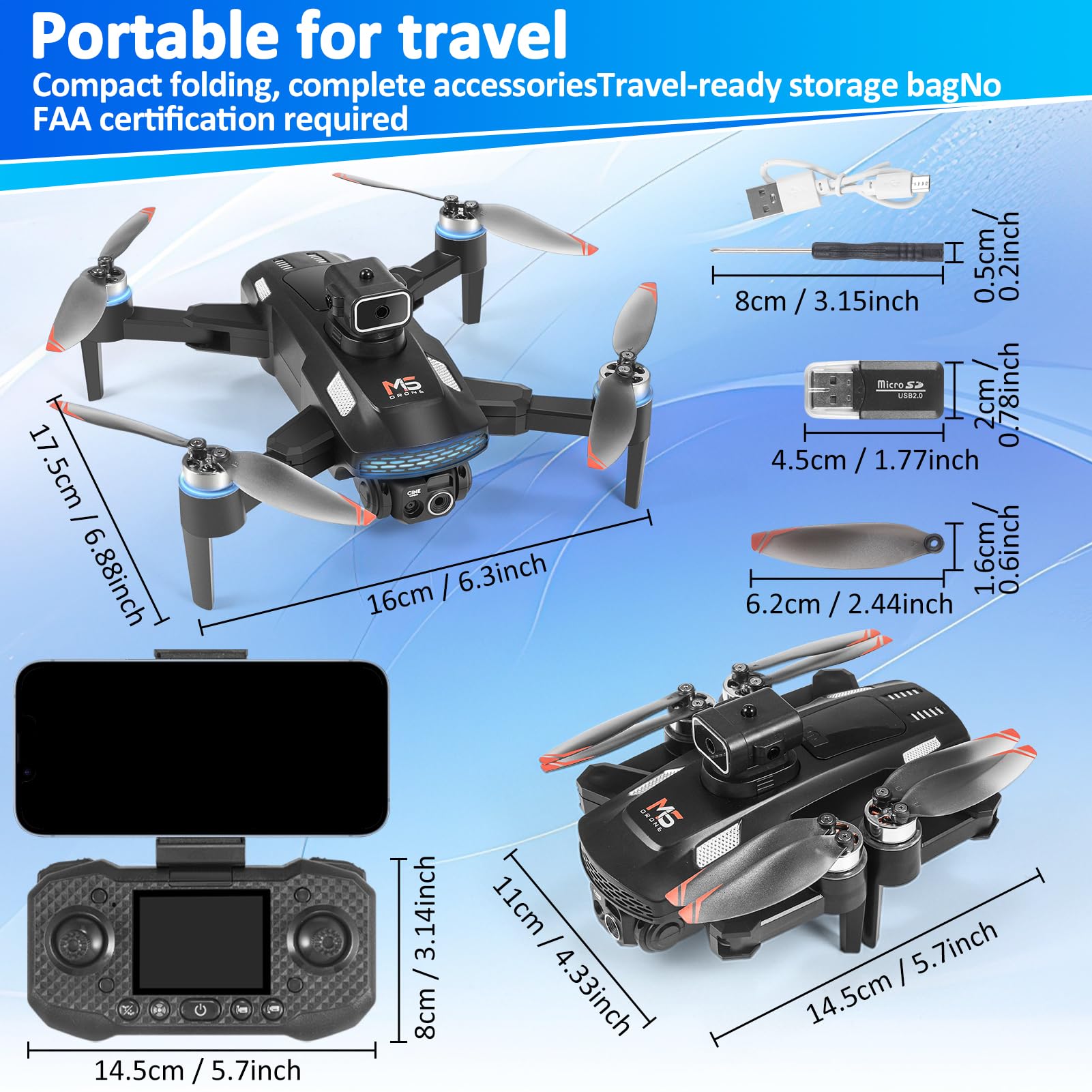 Jdfdexc drone compact propeller guards enhance safety during learning