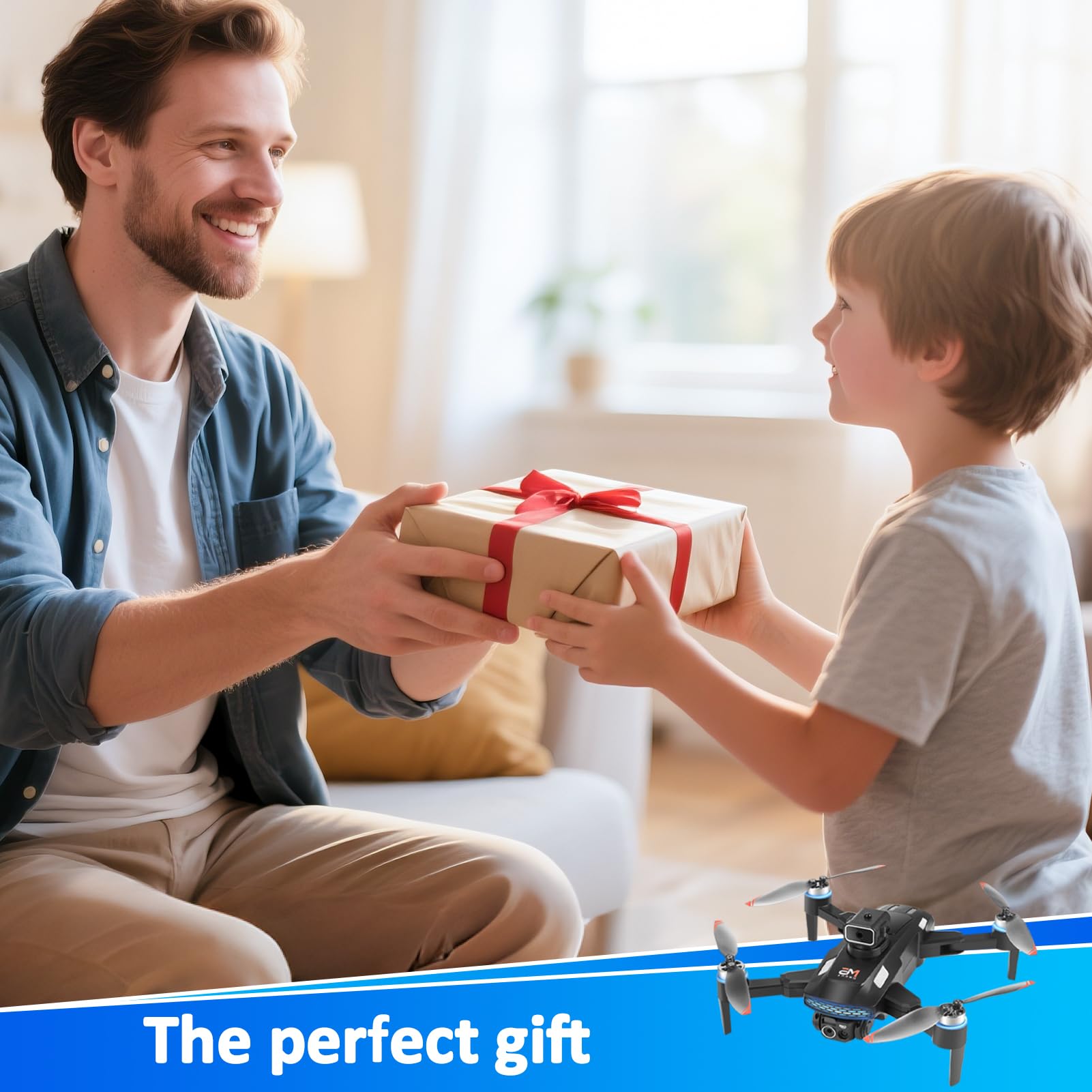 Jdfdexc drone compact foldable design fits in pocket or bag