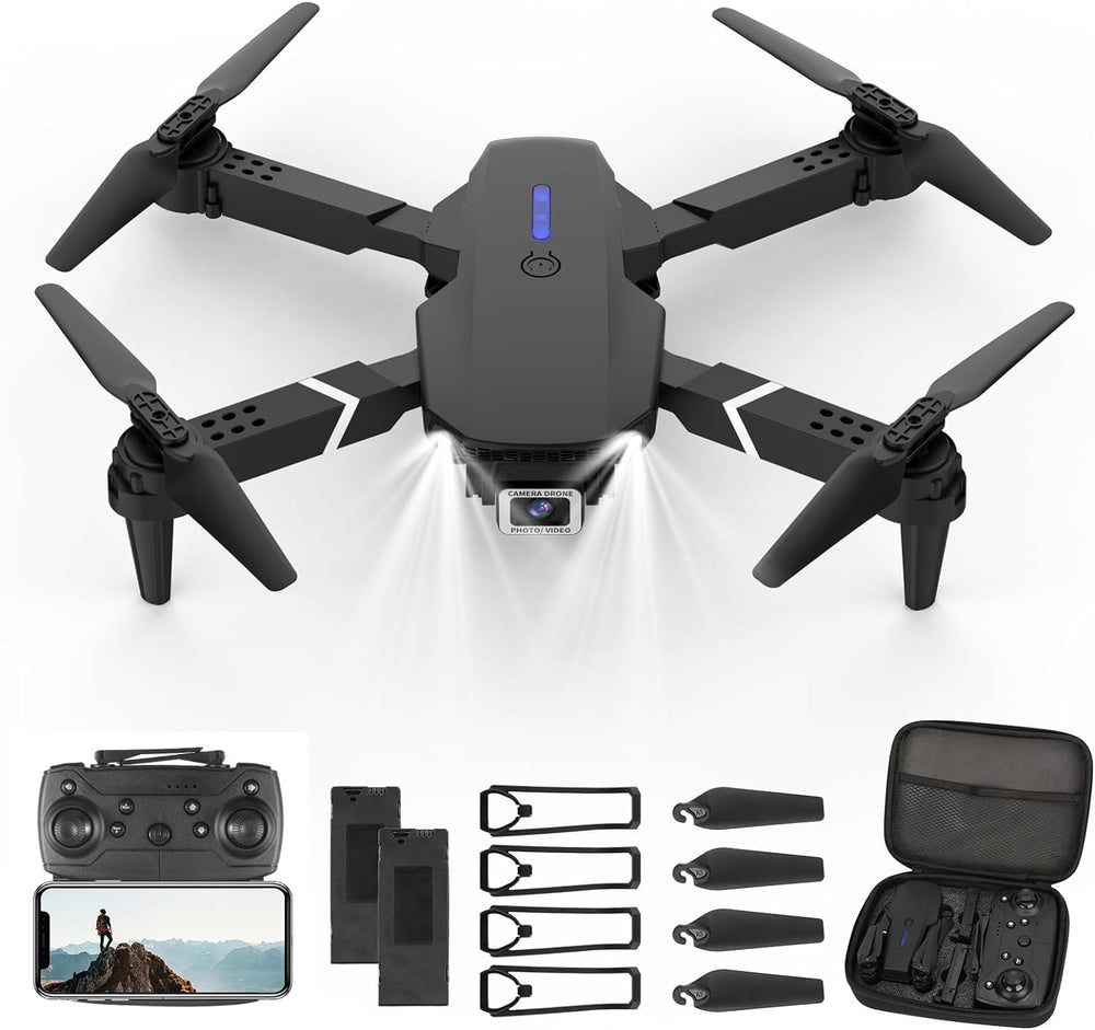 Jdfdexc mini drone with 4K camera captures crisp aerial footage for creative shots
