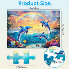 Jeacirio puzzles use CPC-certified, safe materials.