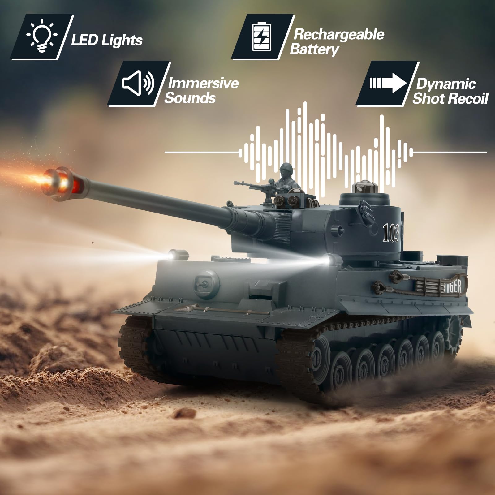 JECAURS LEDs indicate hits, boosting strategic play and visual feedback.
