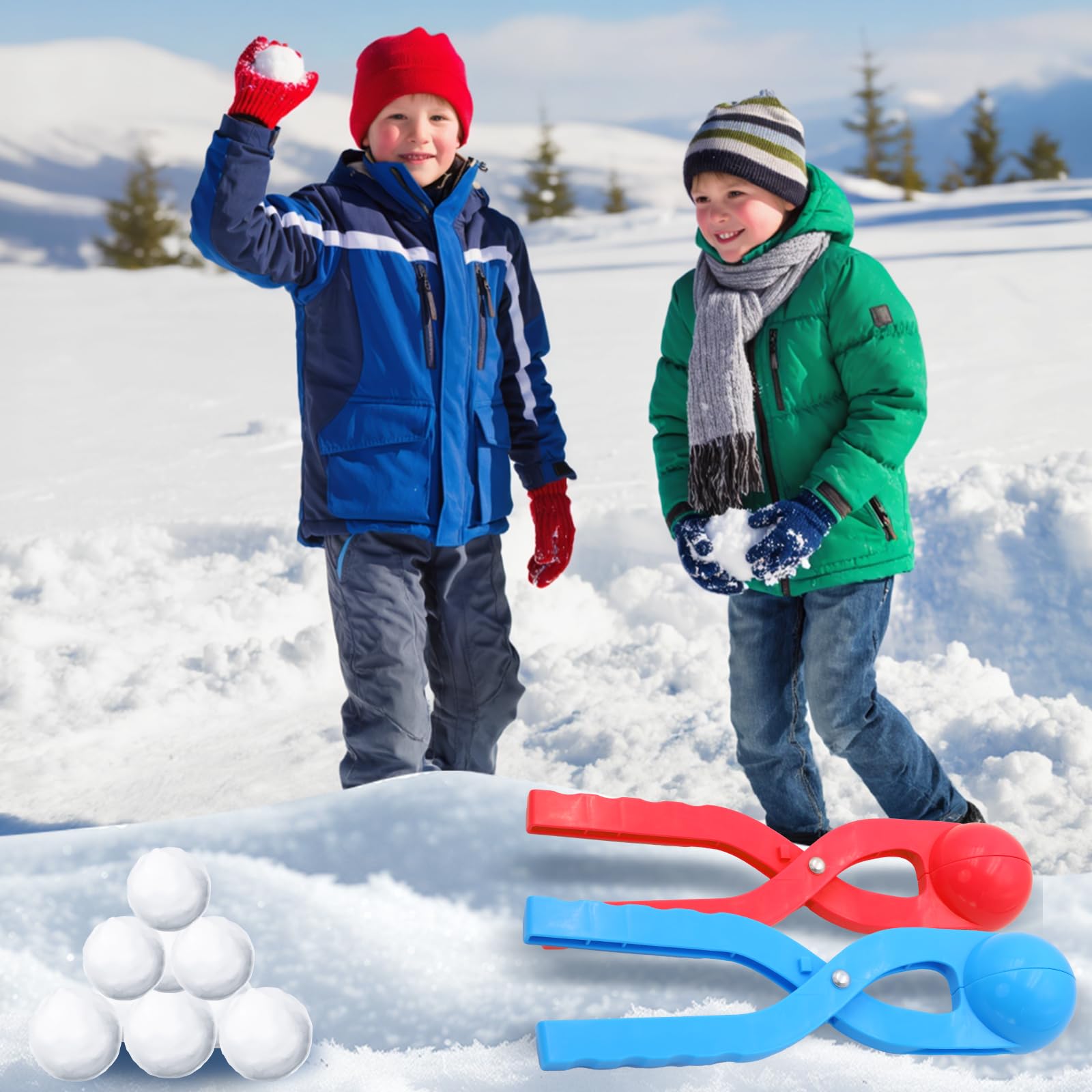 JEEFUD green snowball maker shown from the side.
