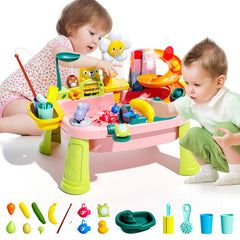 JEFLYM 2026 water table with pump for toddlers enhancing sensory play