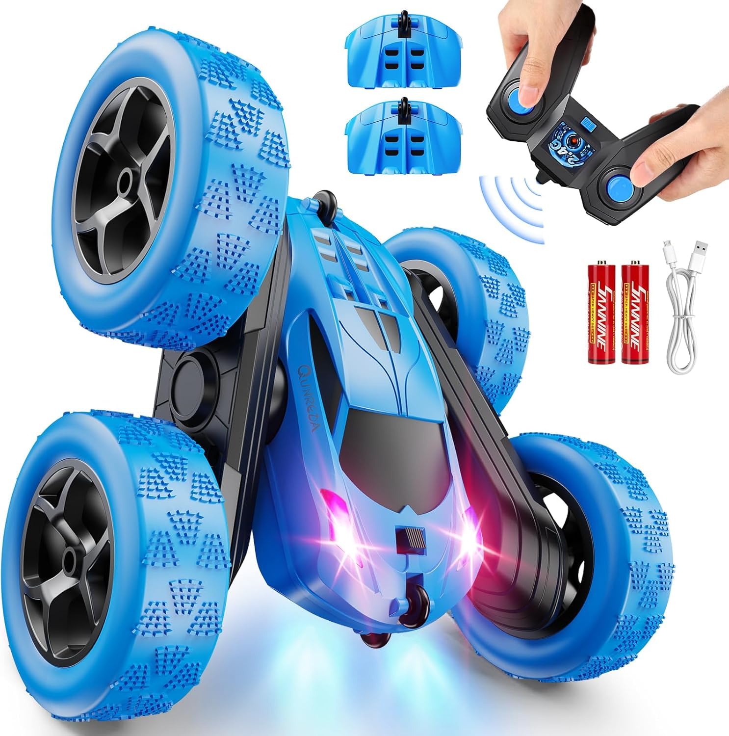Jekarsy RC drift car underbody LED glow adds style