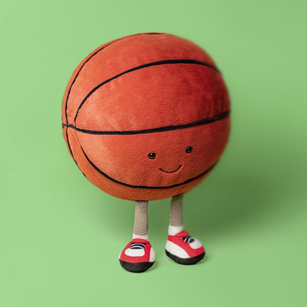 Jellycat Amuseables Basketball gift-ready plush for sports lovers and collectors