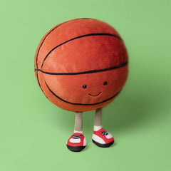 Jellycat Amuseables Basketball gift-ready plush for sports lovers and collectors