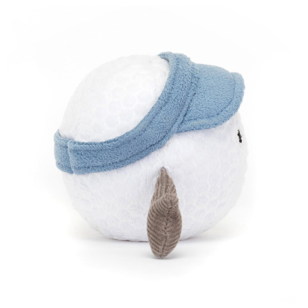 Jellycat Amuseables Golf Ball packaging, compact gift-ready presentation