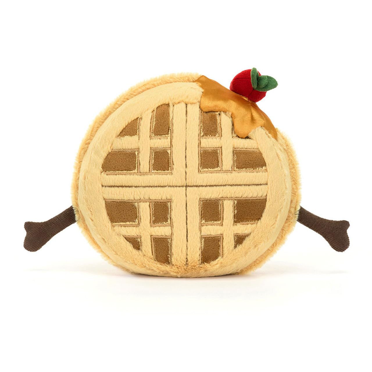 Jellycat Rene Waffle cuddle-posing plush for daily comfort