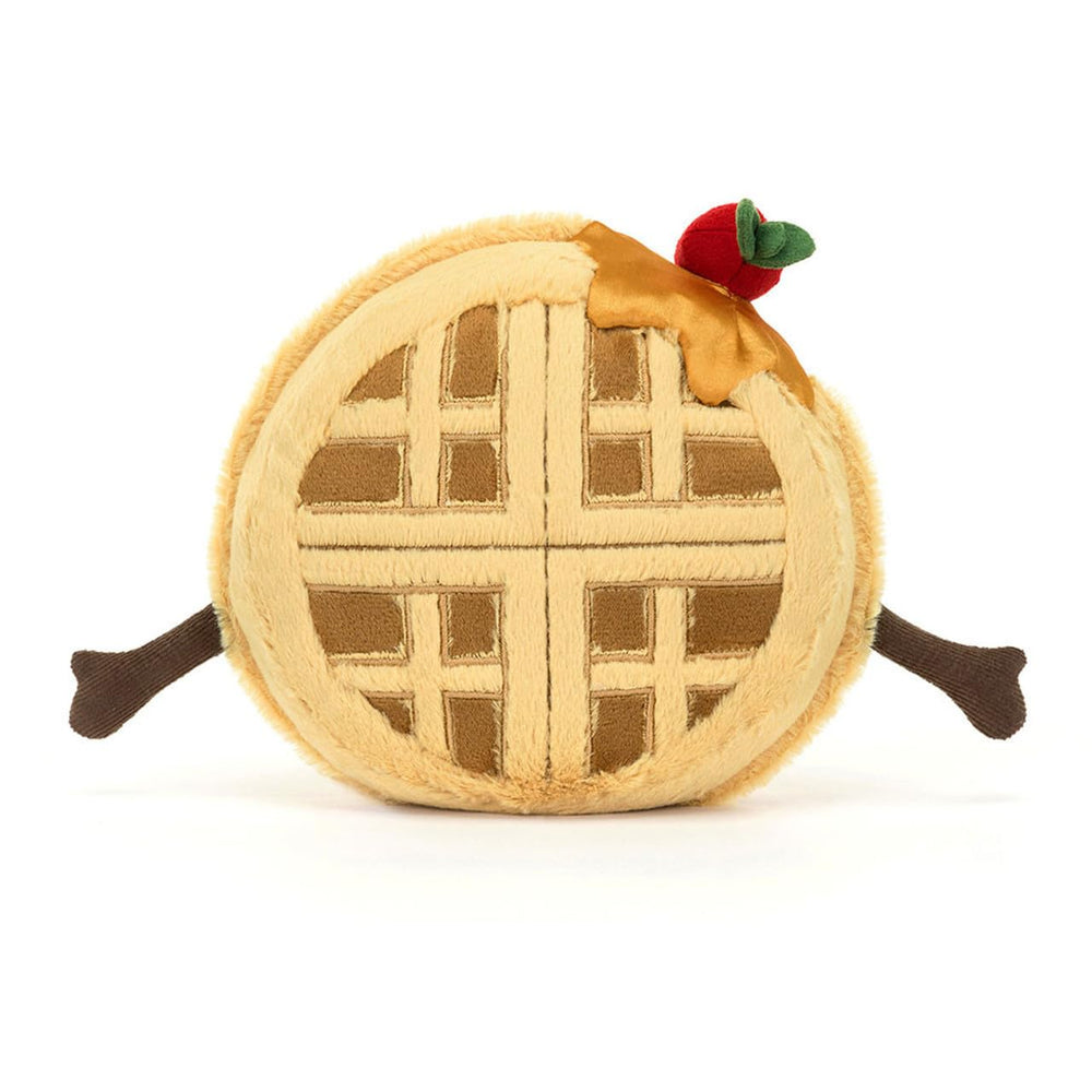 Jellycat Rene Waffle cuddle-posing plush for daily comfort