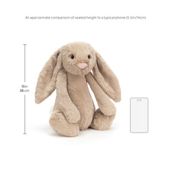 Jellycat Bashful Beige Bunny gift-ready presentation perfect for gifting occasions